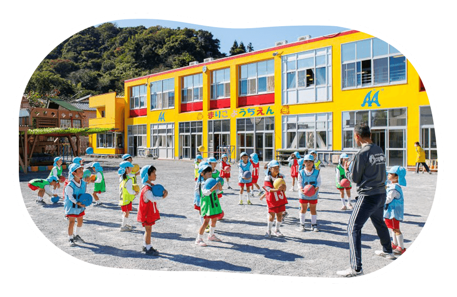 園児達の写真（体操教室）